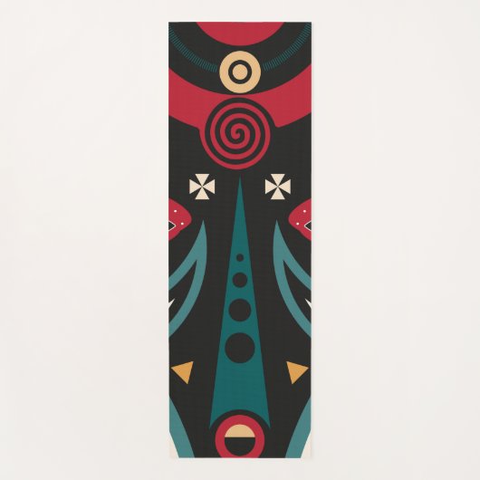 マサイ族 ヨガマット (正面)