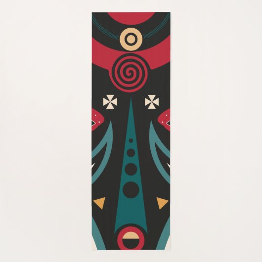 マサイ族 ヨガマット (裏面)
