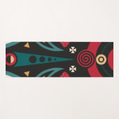 マサイ族 ヨガマット (正面(横))