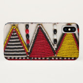 マサイ部族のビーズ細工 Case-Mate iPhoneケース (裏面(横))