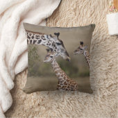 マサイ・キリン クッション (ブランケット)