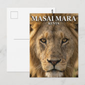 マサイ・マラ国立保護区 ケニア ポストカード (正面/裏面)
