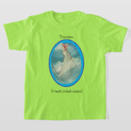 マサウルスまたはホエールアサウルスTシャツ Tシャツ