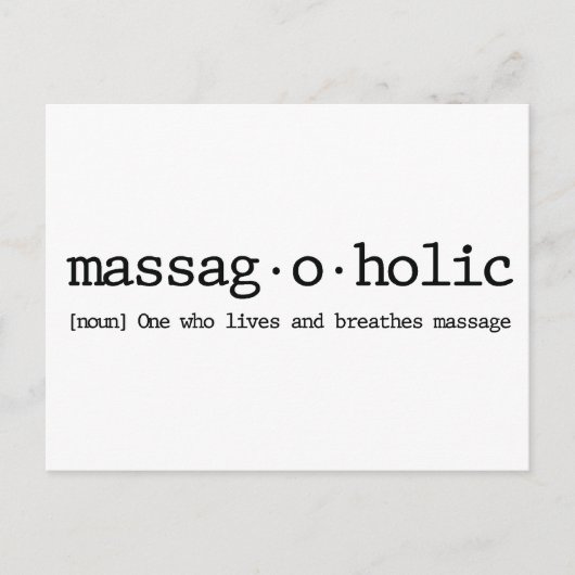 マサグ穴の定義 ポストカード (正面)