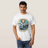 マサチューセッツお茶会のTシャツ Tシャツ (正面フル)