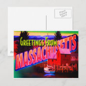 マサチューセッツのはがき ポストカード (正面/裏面)