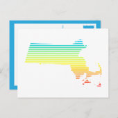 マサチューセッツのチル・フェード ポストカード (正面/裏面)