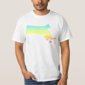 マサチューセッツのチル・フェード Tシャツ (正面)