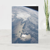 マサチューセッツの海岸線のSunglint。 カード (正面)