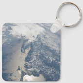 マサチューセッツの海岸線のSunglint。 キーホルダー (裏面)