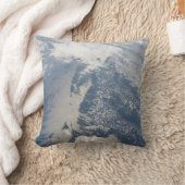 マサチューセッツの海岸線のSunglint。 クッション (ブランケット)