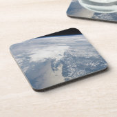 マサチューセッツの海岸線のSunglint。 コースター (左側)