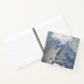 マサチューセッツの海岸線のSunglint。 ノートブック (内部)