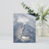 マサチューセッツの海岸線のSunglint。 ポストカード (スタンド正面)