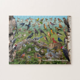 マサチューセッツの裏庭の鳥 ジグソーパズル