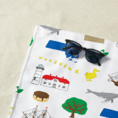 マサチューセッツビーチタオル ビーチタオル (インサイチュ)