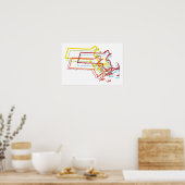 マサチューセッツプライドぼやけ ポスター (キッチン)