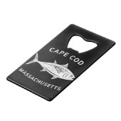 マサチューセッツマグロ岬 クレジットカード栓抜き (正面アングル)