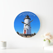 マサチューセッツ丸時計、ケープ·ポージ·ライトハウス ラージ壁時計 (ホーム)