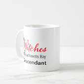 マサチューセッツ子孫のマグの魔法使い コーヒーマグカップ (正面左)