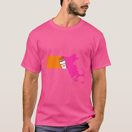 マサチューセッツ州のコーヒーが有効 Tシャツ (正面)