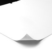 マサチューセッツ州のミニマル ポスター (角)