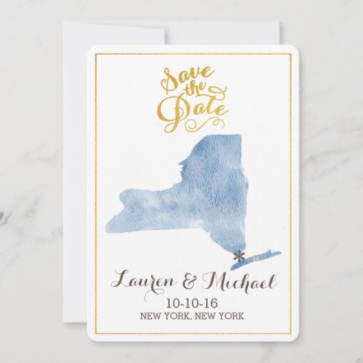 マサチューセッツ州の写真の保存日付 セーブザデート (正面)