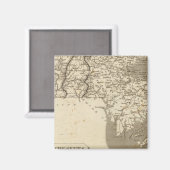 マサチューセッツ州の地図:アーロウスミス マグネット (正面/裏面)