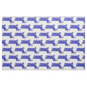 マサチューセッツ州の地図 ファブリック (ファットクウォーター)