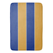 マサチューセッツ州の州旗の色 バスマット (正面縦)