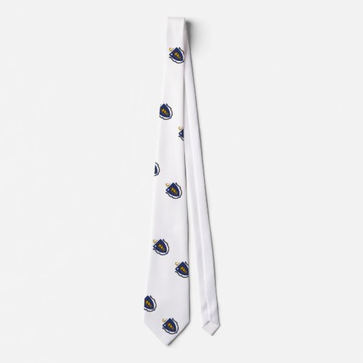 マサチューセッツ州の旗 ネクタイ (正面)