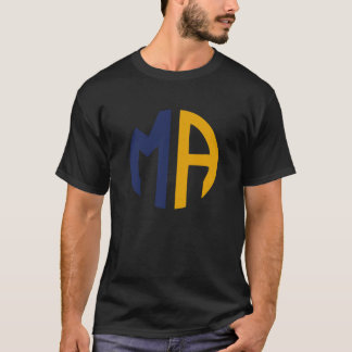 マサチューセッツ州の略称 Tシャツ