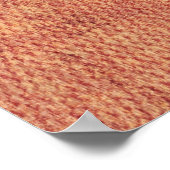 マサチューセッツ州アウトラインWord Map on Canvas ポスター (角)