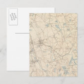 マサチューセッツ州アビントン ポストカード (正面/裏面)