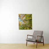 マサチューセッツ州アメスベリーの森の秋 タペストリー (インサイチュ)