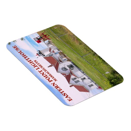 マサチューセッツ州イースタンポイントライトハウス マグネット (右側)