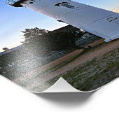 マサチューセッツ州イーストチョップライトハウス写真 フォトプリント            (角)