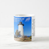マサチューセッツ州イーストチョップライトハウス コーヒーマグカップ (中央)