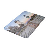 マサチューセッツ州イーストチョップライトハウス バスマット (アングル)