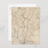 マサチューセッツ州ウェブスター ポストカード (正面/裏面)