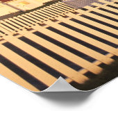 マサチューセッツ州ウッズホールのノブスカ・ライト・ハウス ポスター (角)