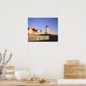 マサチューセッツ州ウッズホールのノブスカ・ライト・ハウス ポスター (キッチン)