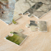 マサチューセッツ州クインシーにあるジョン・ハンコックの銅像 ジグソーパズル (側面)