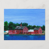 マサチューセッツ州グロスターからのご挨拶 ポストカード (正面)