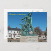 マサチューセッツ州グロスターはがき ポストカード (正面/裏面)