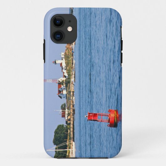 マサチューセッツ州グロスター・イースタン・ポイント・ライト・ハウス Case-Mate iPhoneケース (裏面)