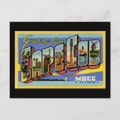 マサチューセッツ州ケープコッドからの挨拶 ポストカード (正面)