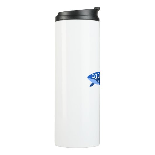 マサチューセッツ州ケープコッドのクジラ タンブラー (回転左)