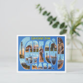 マサチューセッツ州ケープコッドの旅行からの挨拶 ポストカード (スタンド正面)