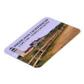 マサチューセッツ州ケープコッド、ハイランドライトハウス マグネット (左側)